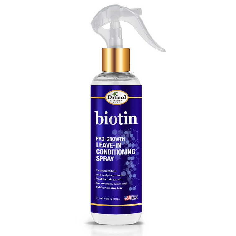 Difeel Elevated Biotin Pro Growth Leave in Conditioning Spray, 8 oz
