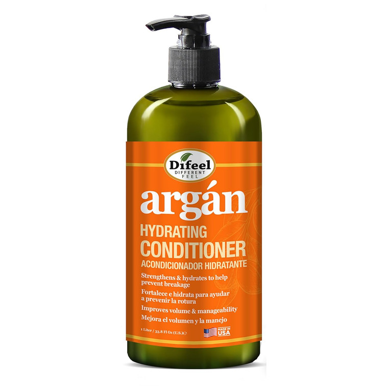 Difeel Argan Hydrating Conditioner, 33.8 oz
