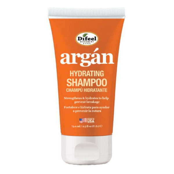 Difeel Argan Hydrating Hair Shampoo, 2.5 Oz