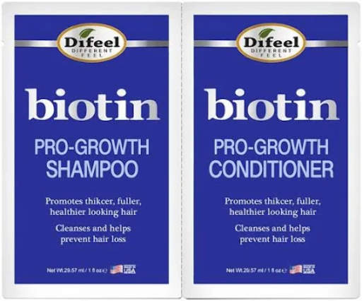 DIFEEL SHAMPOO+CONDITIONER 1OZ-BIOTIN PRO GROWTH, 2 oz