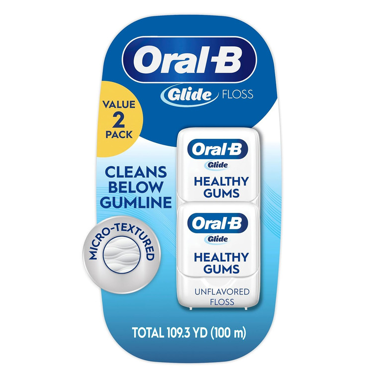 Oral-B Glide Floss Pro-Health 109.3 Yards Value 2-Pack
