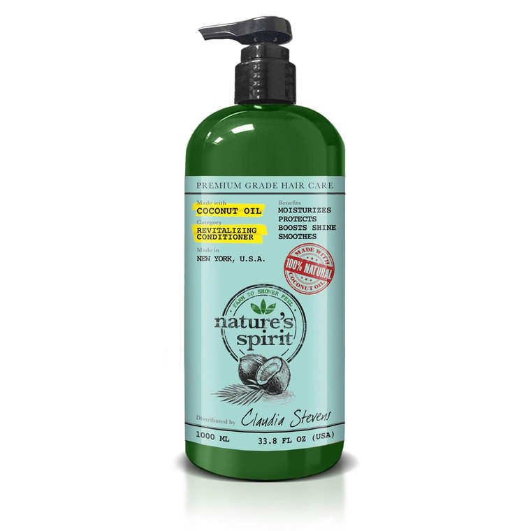 Nature's Spirit Coconut Conditioner, 33 OZ