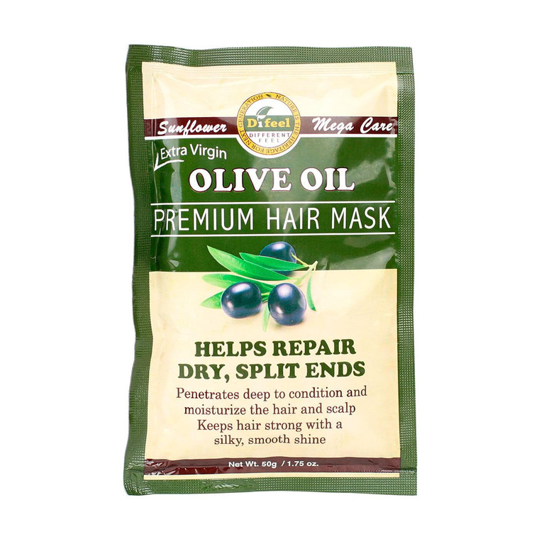 Difeel Premium Hair Mask Olive Oil, 1.75 OZ