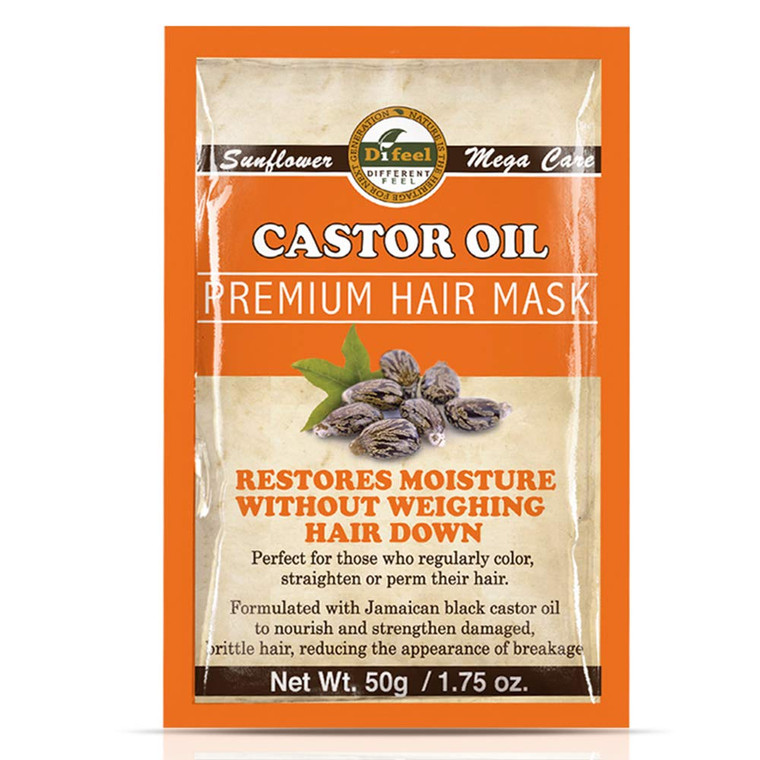 Difeel Premium Hair Mask Castor Oil, 1.75 oz