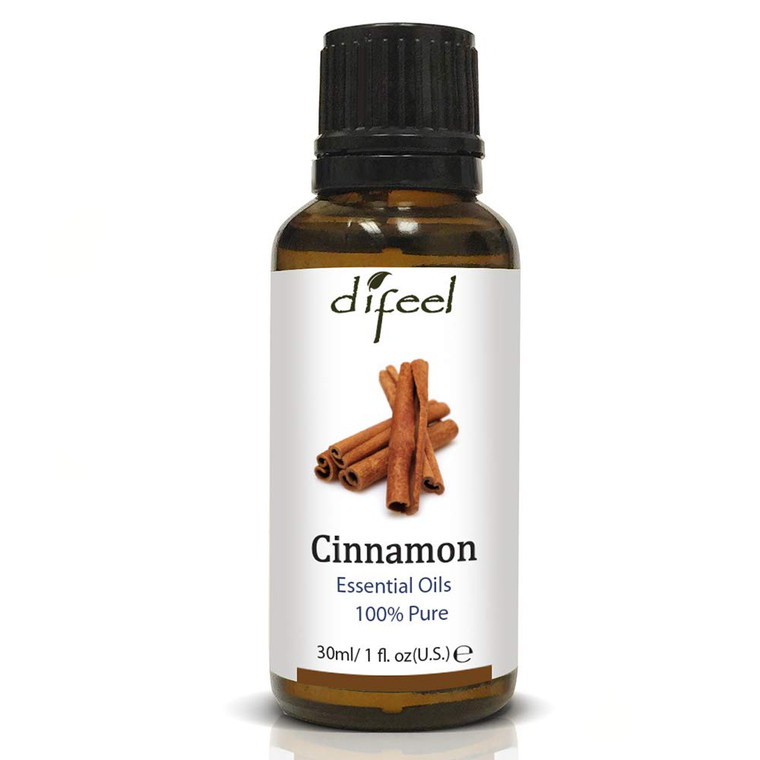 Difeel Essential Oils 100% Pure Cinnamon Oil, 1oz