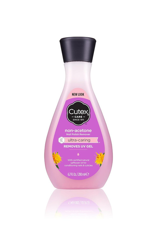 Cutex Ultra-Caring Non-Acetone Nail Polish Remover, 6.7oz