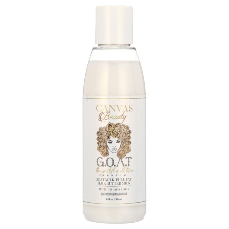 Canvas Beauty Goat Milk Full Fat Hair Buttermilk, 8 OZ