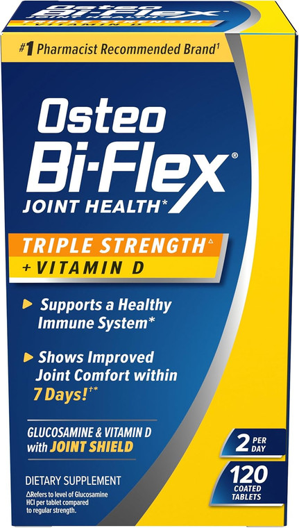 Osteo Bi-Flex Triple Strength with Vitamin D, 120count