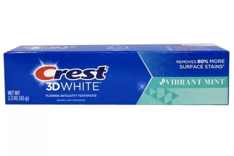 Crest 3D White Fluoride Anticavity Toothpaste, 2.3oz
