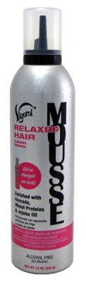 Vigorol Mousse Relaxed Hair, 12 OZ