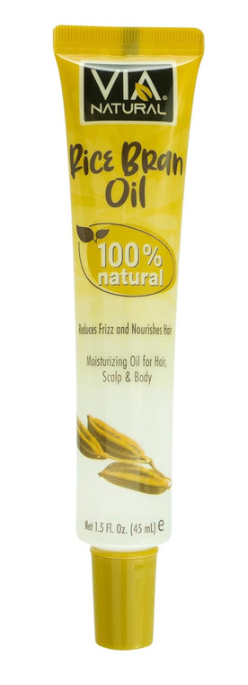 Via Natural 100% Natural Rice Bran Oil, 1.5 OZ