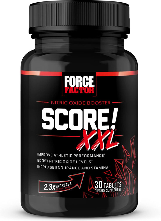 Force Factor Score XXL Nitric Oxide Booster, 30count