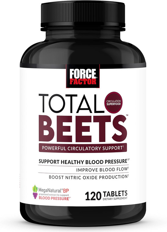 Force Factor Total Beets Blood Pressure, 120count