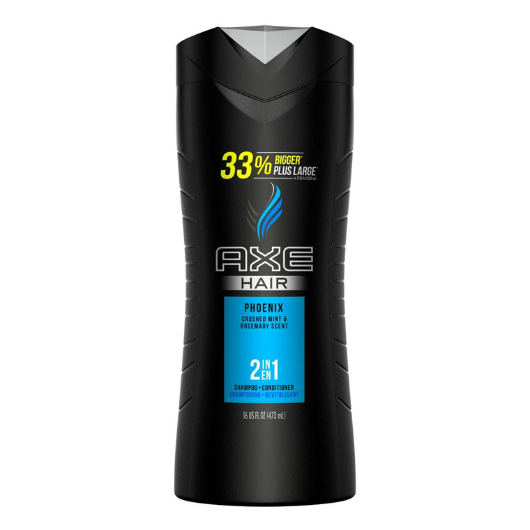 AXE Phoenix 2-In-1 Shampoo & Conditioner, 16oz