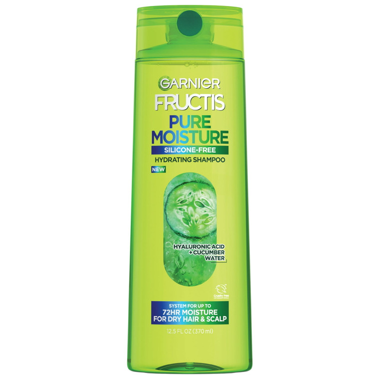 Garnier Fructis Pure Moisture Hydrating Shampoo, 12.5oz