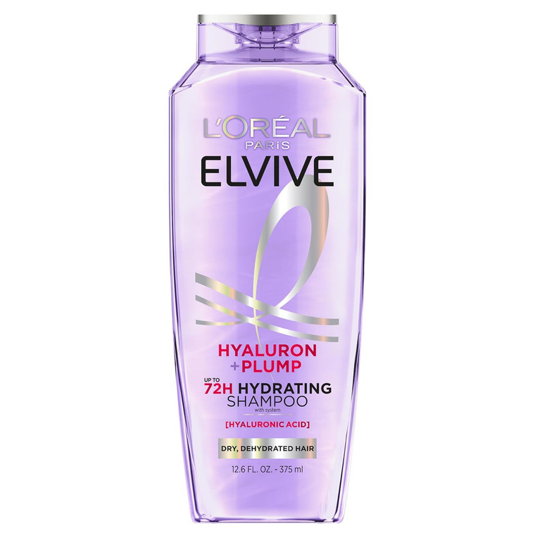 Loreal Paris Elvive Hyaluron Plump Hydrating Shampoo, 12.6oz