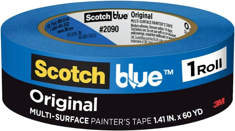 Scotch Blue Original Multi-Surface Painters Tape, 60 YR