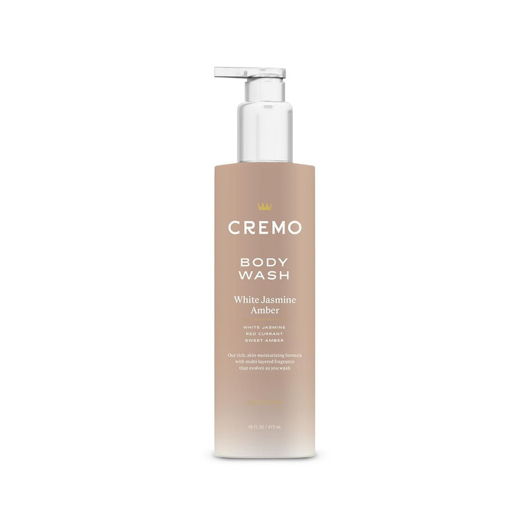 Cremo  Body Wash White Jasmine Amber, 16oz