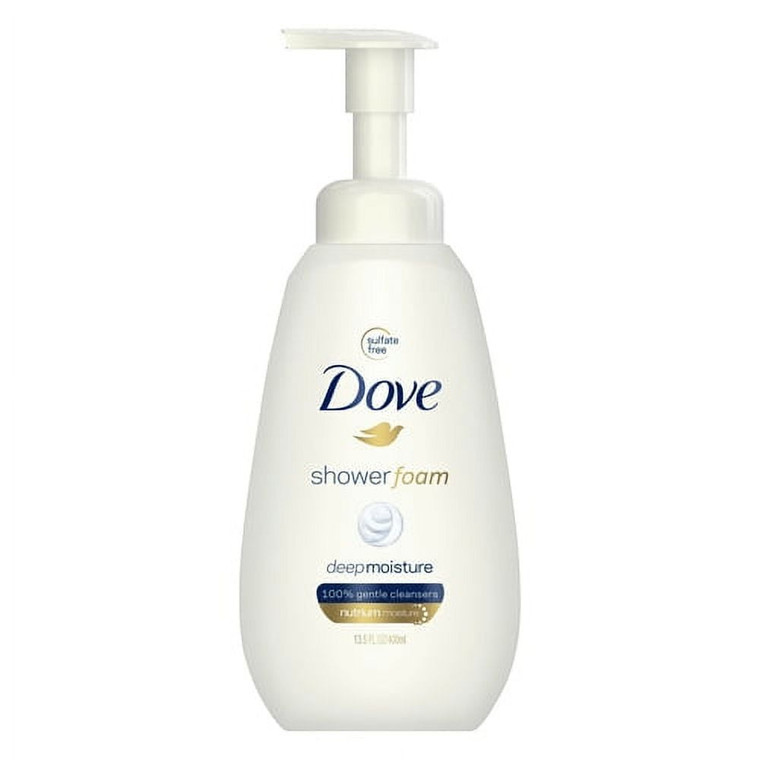 Dove Shower Foam Deep Moisture Body Wash, 13.5oz