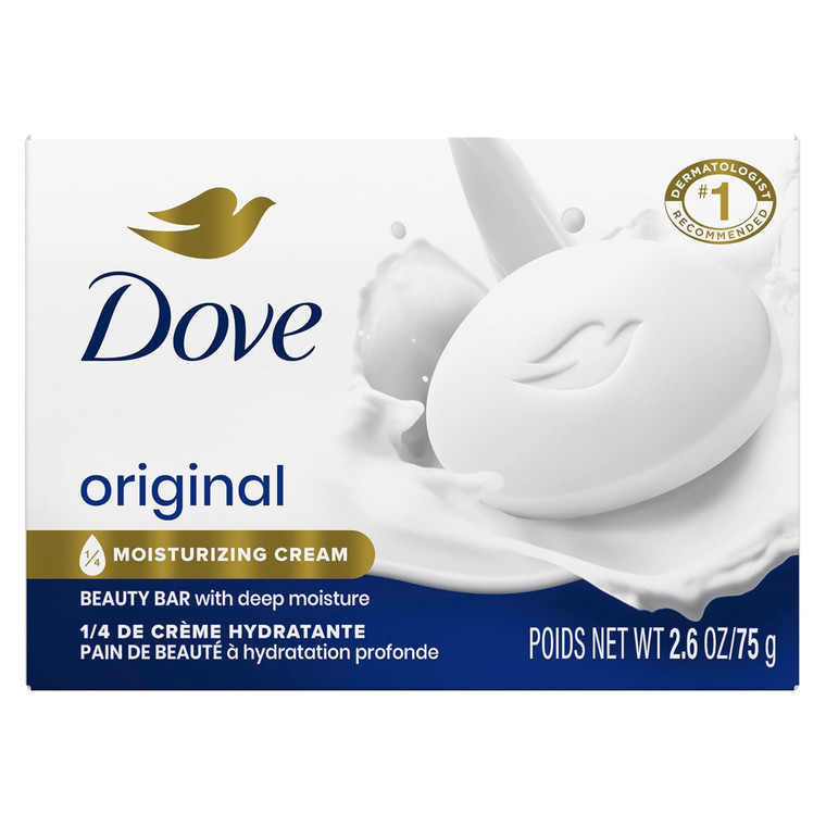 Dove Beauty Bar Soap Original, 2.6oz