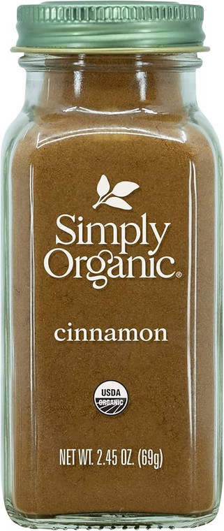 Simply Organic Cinnamon, Ground, 2.45 oz