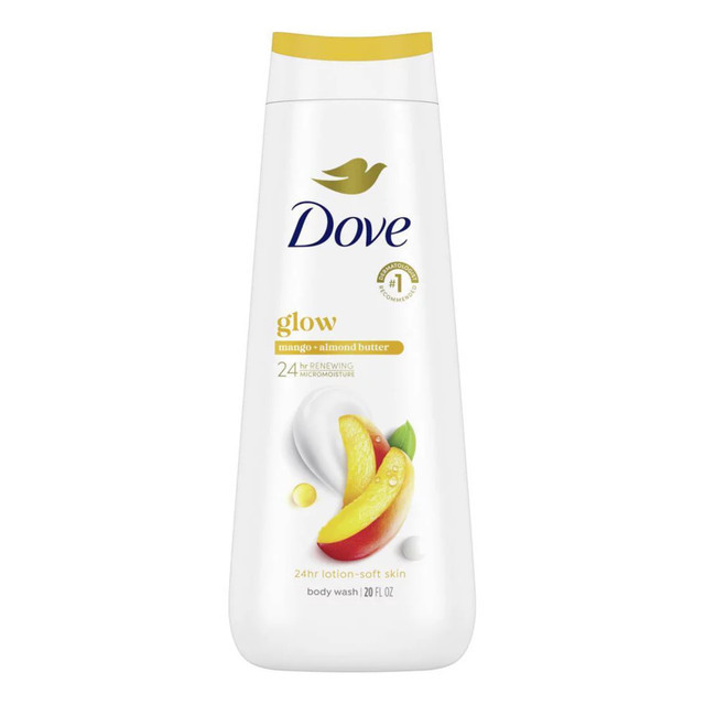 Dove Glow Body Wash Mango, 20oz