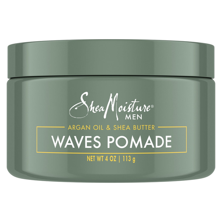 SheaMoisture Men Waves Pomade Argan Oil & Shea, 4 oz