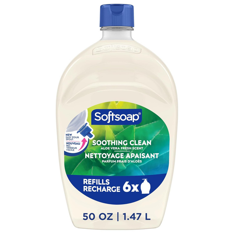 Softsoap Soothing Clean Refill, 50oz