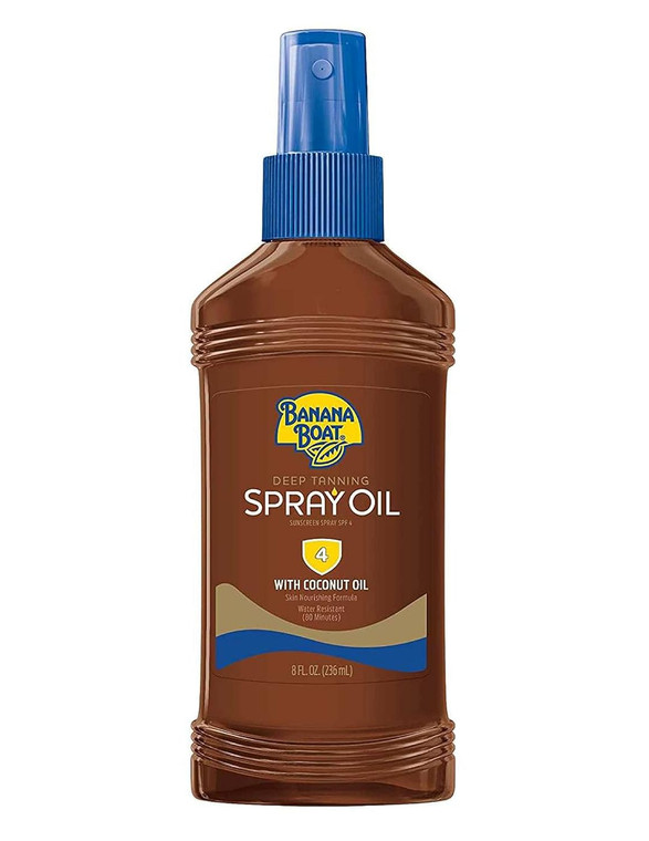 Banana Boat Deep Tanning SPF 4 Spray, 8oz