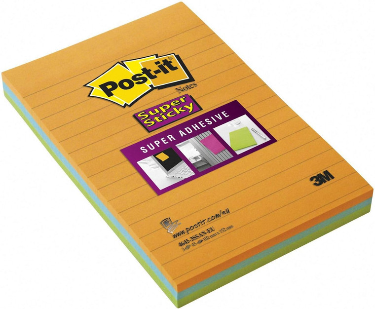 Post-It Super Sticky Notes