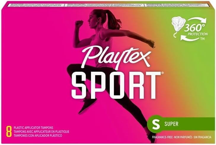 Playtex Sport Tampons Super Absorbency, 8count