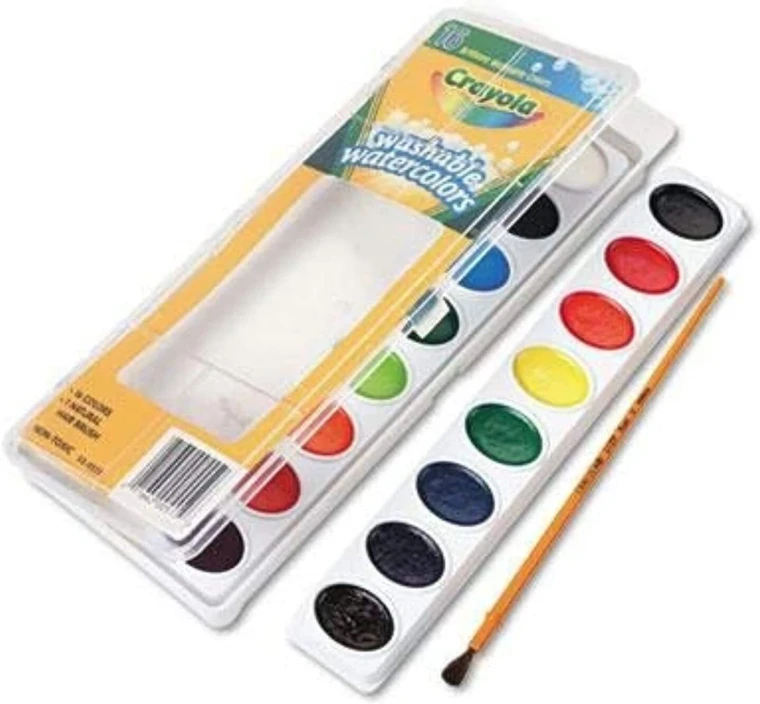 Crayola Washable Watercolors,  Assorted