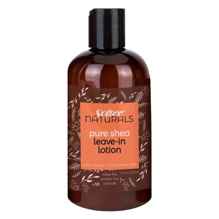 Softee Naturals Pure Shea Leave-In Lotion, 8 oz