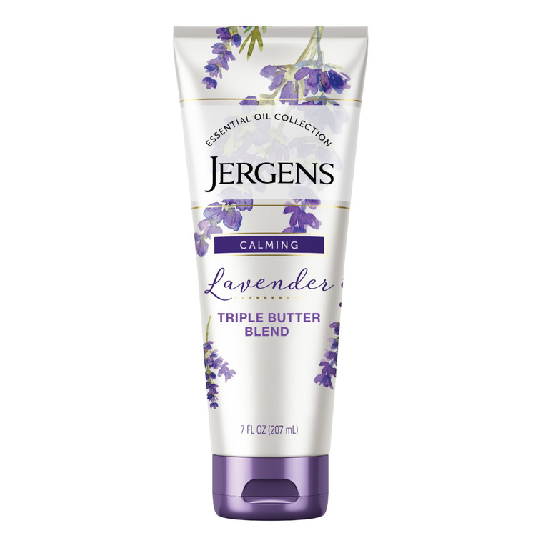 Jergens Body Butter Hand and Body Lotion Lavender, 7.0 oz