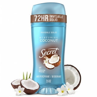 Secret Deodorant for Women, Coconut, 2.4 oz