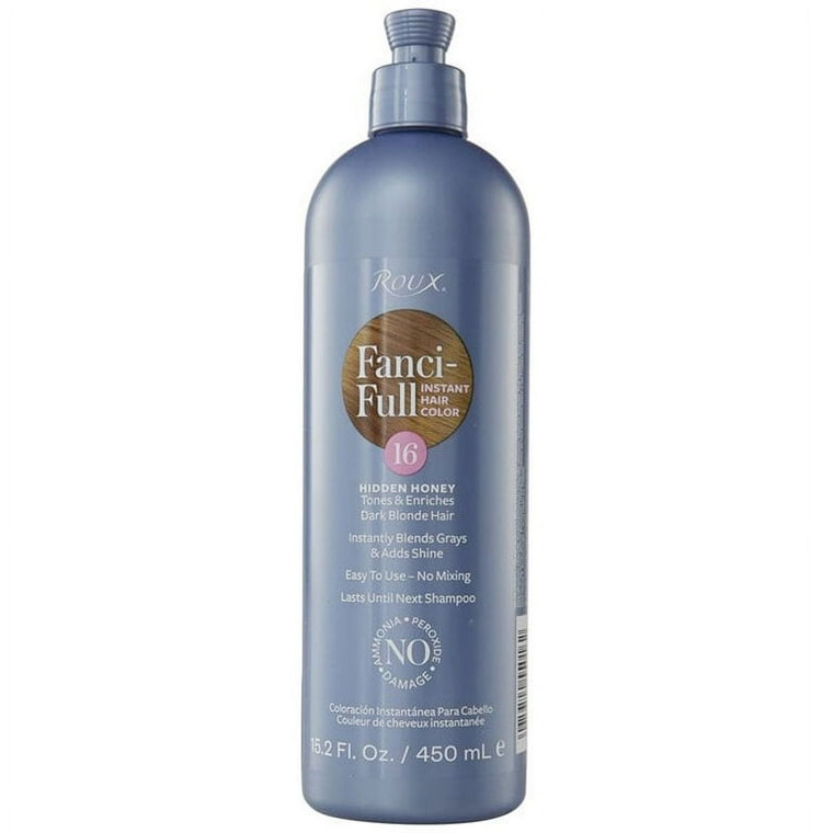 Roux Fanci Full Temporary Hair Color Rinse Hidden Honey, 15 oz