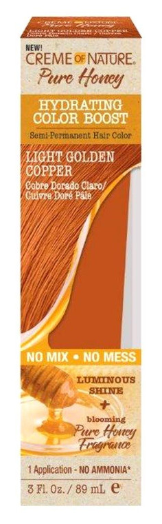 Creme Of Nature Pure Honey Color Boost Light Golden Copper, 3 OZ