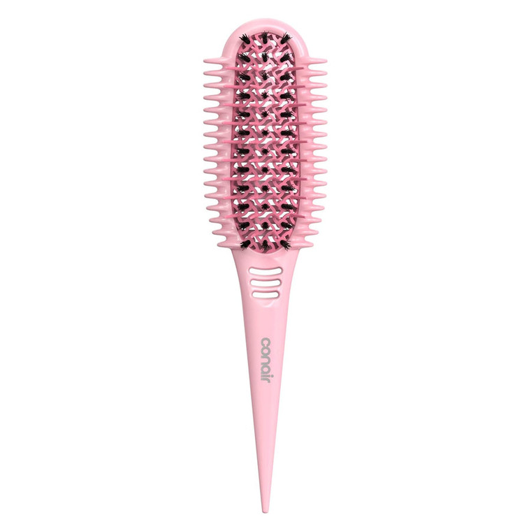 Conair Pro Detangler Brush for Curly Hair, Pink