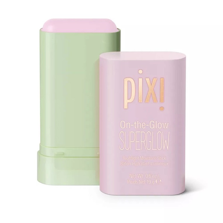 pixi On-The-Glow Super Glow Highlighter Stick - Petal Dew, 0.6 oz