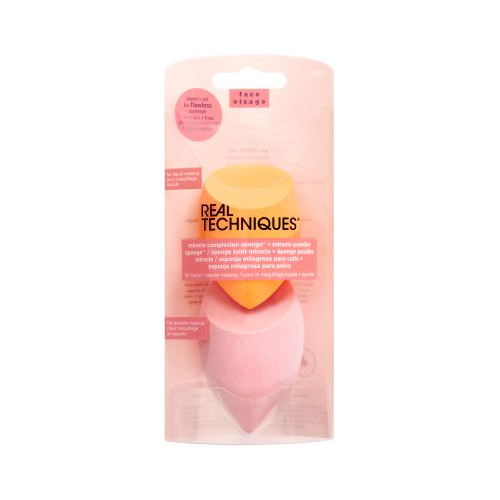 Real Techniques Miracle Complexion Sponge + Miracle Powder Sponge Duo
