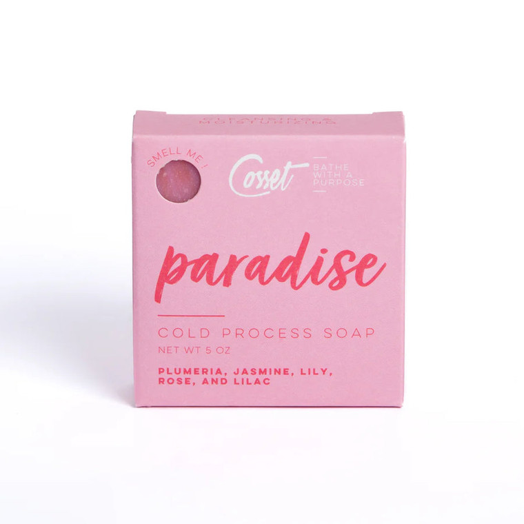 Cosset Cold Process Palm Free Soap, Paradise