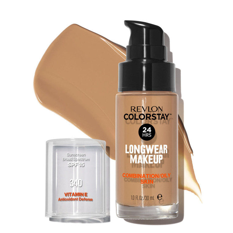 REVLON ColorStay Longwear Foundation for Combination & Oily Skin 340 Early Tan