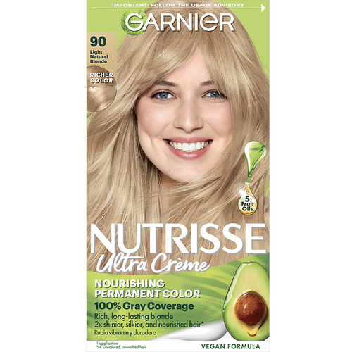 Garnier Nutrisse Ultra Creme, 90 Light Natural Blonde