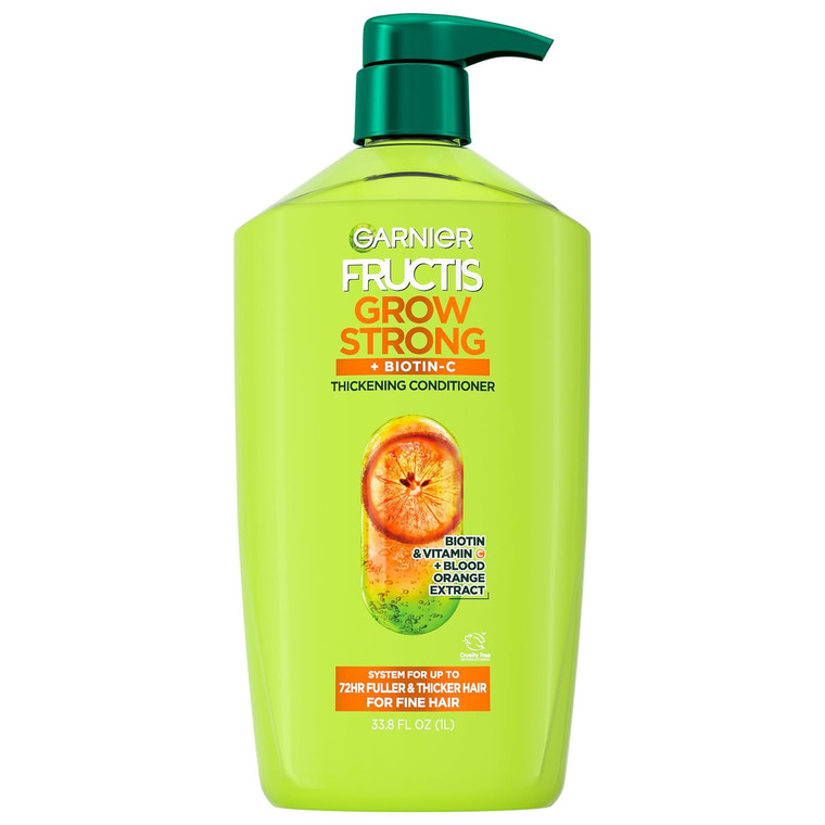 Garnier Fructis Grow Strong Thickening Conditioner, 33.8oz