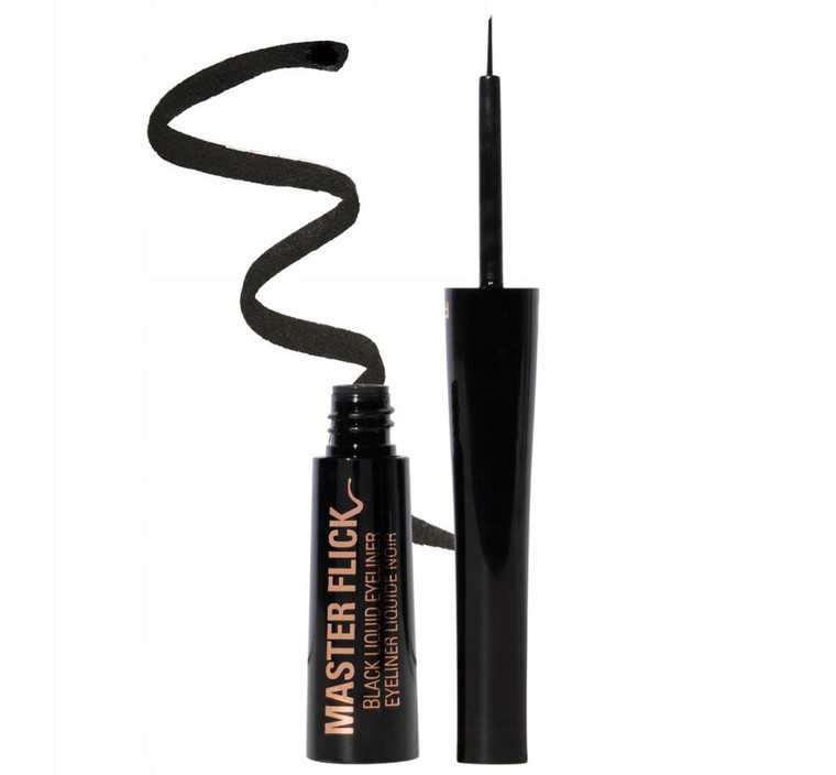 REVOLUTION Master Flick Dip Liquid Eyeliner Black, 0.16 oz