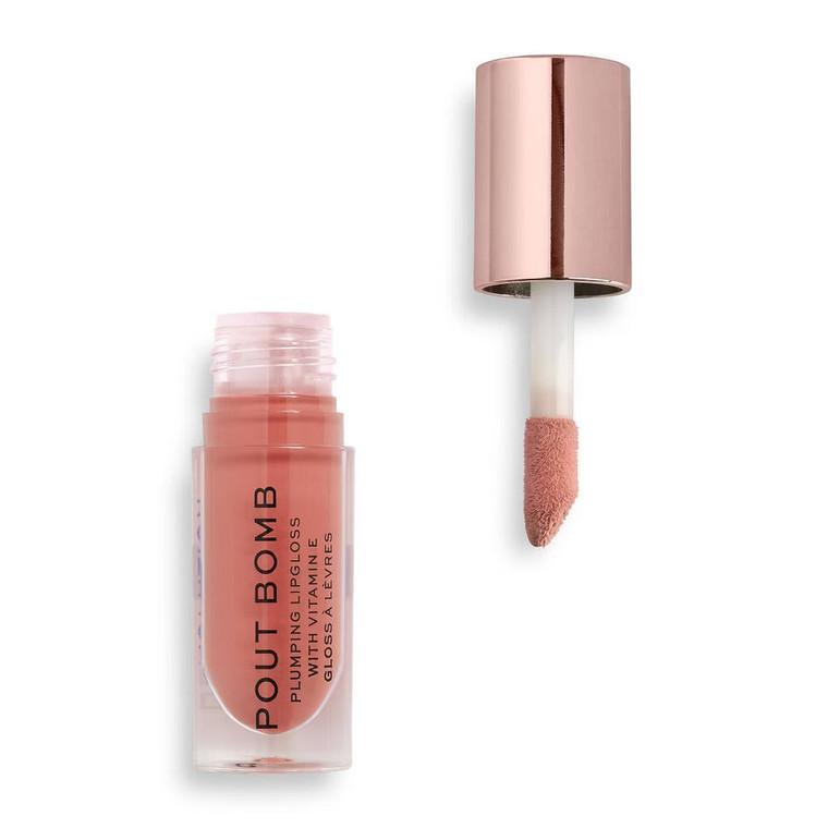 REVOLUTION Pout Bomb Plumping Gloss Kiss Baby Pink
