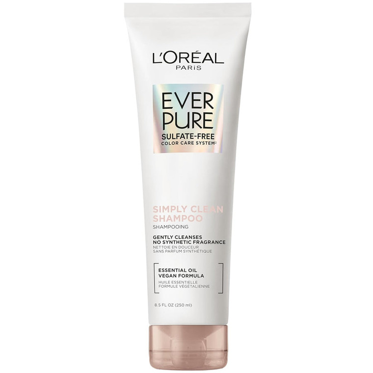 Loreal Paris EverPure Simply Clean Shampoo, 8.5oz