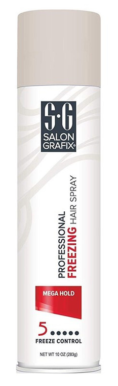 Salon Grafix Hairspray Freezing Mega Hold 10Oz