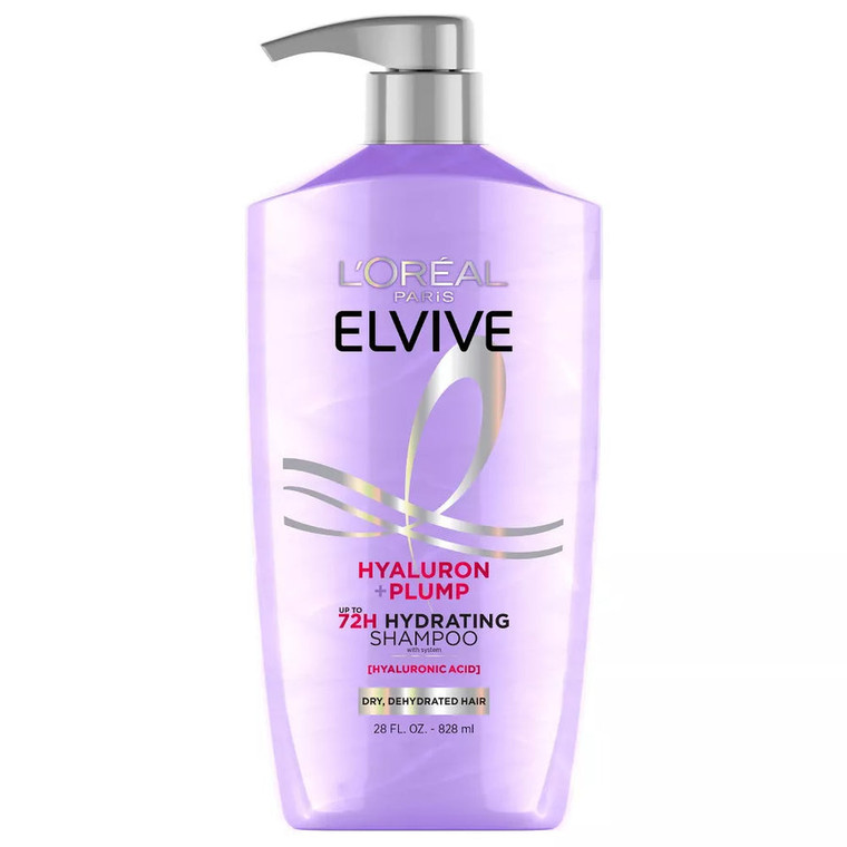 Loreal Paris Elvive Hyaluron Plump Shampoo, 28oz