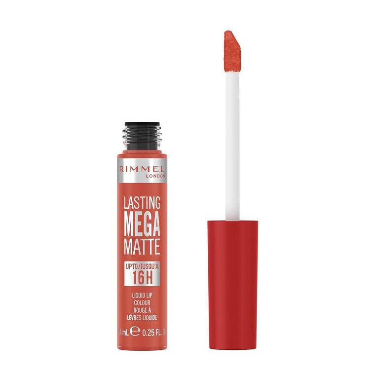 Rimmel London Lasting Mega Matte Liquid Lipstick, 0.25oz